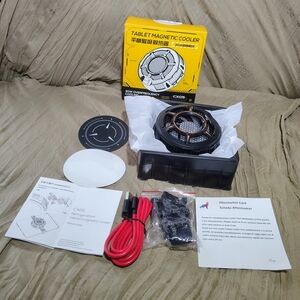 CX05 30W Tablet Magnetic Cooler Gaming Phone Cooler Fast Cooling Fan -Open Box-